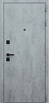 Дверь Дуэт Б бетон светлый DIS002727 фото