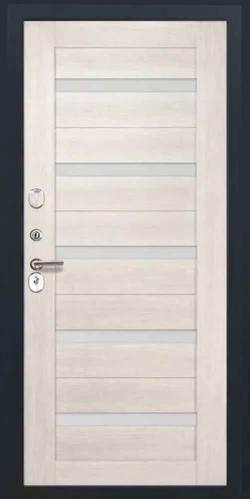 Товар Дверь ДвериПРО Термо серебро СБ-1 (ст. белое, 16мм, Беленый дуб) DPRO228116