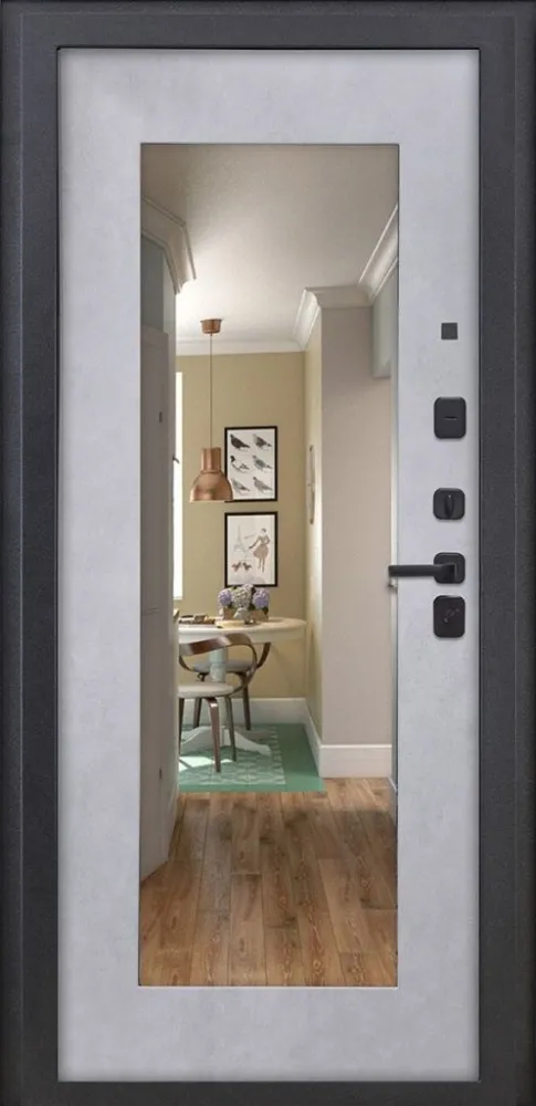 Товар Дверь ДвериПРО Л-45 ФЛЗ-603 Бетон снежный DPRO228153